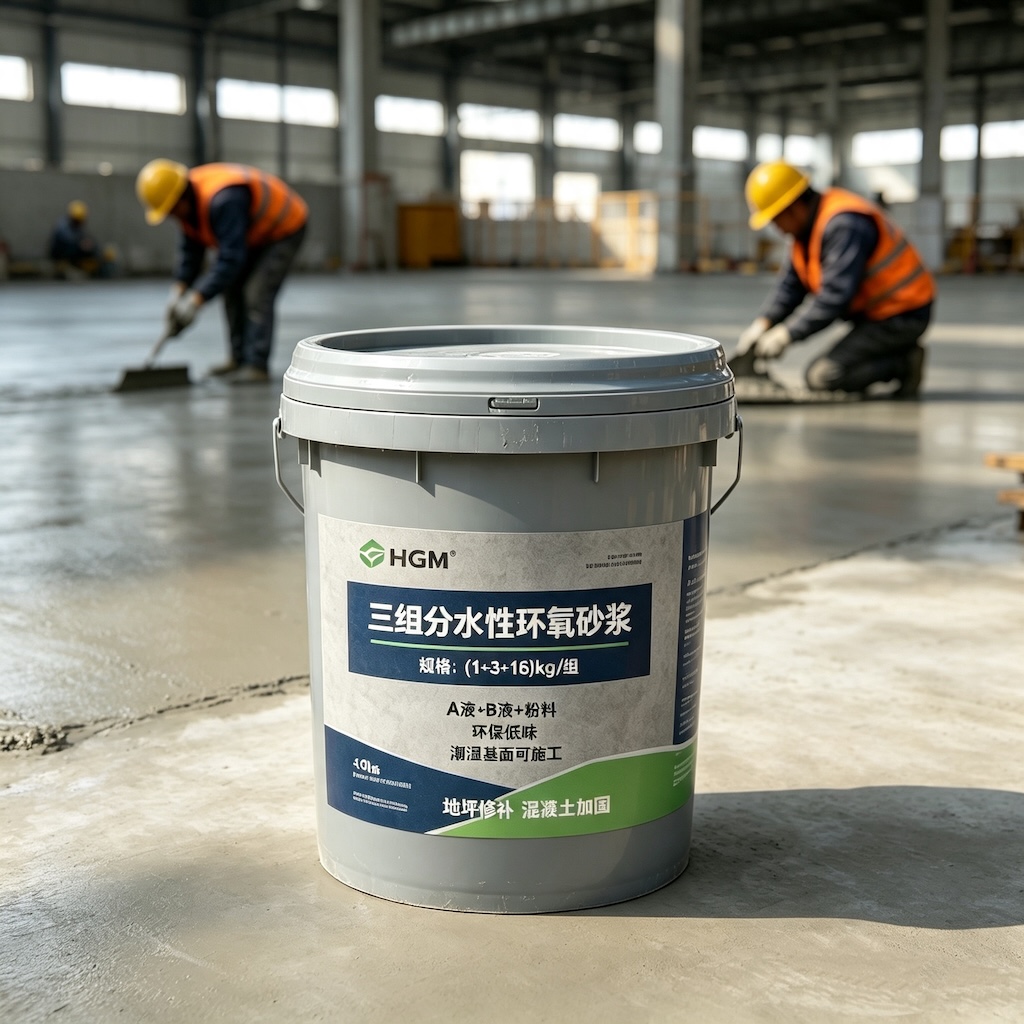 南阳三组份水性环氧砂浆